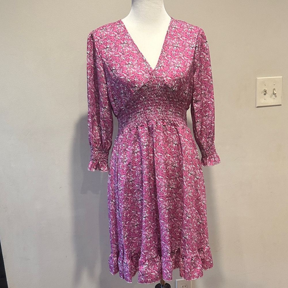 Floral Pink Dress